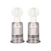 Nipple and Clit Suckers Small 2 Piece Set for Enhanced Pleasure Nipple Suckers